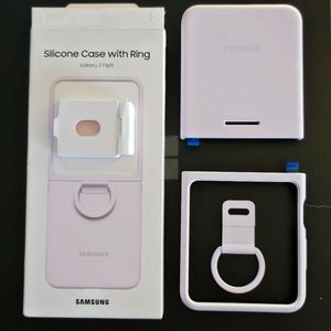 Samsung Silicone Case w/Ring for Galaxy Z Flip5